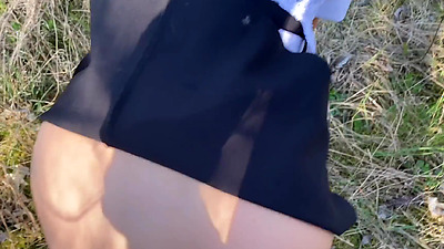 she came with me after school and I fucked her in the woods