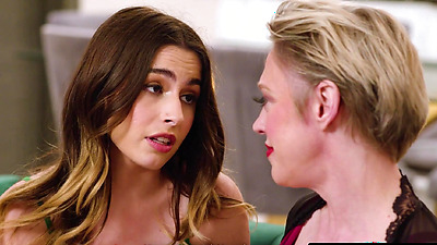 ADULT TIME - Loving Stepdaughter Chanel Camryn Seduces Stepmom Dee Williams And Eats Her Pussy!