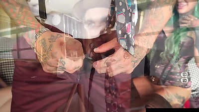 LATEXPLAYTIME Kristy Black Takes Gaping Double Anal From Big Cock Men