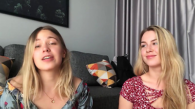 Ersties - Hot Blonde Duo Alecia & Selvaggia Kiss & Lick Each Other Endlessly