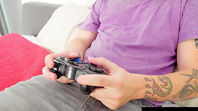 MommyBlowsBest - My Busty Stepmom Caught Me Jerkin Off To Her & Sucked My Shaft