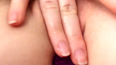 CloseUp Anal Plug Training and Squirting Orgasm