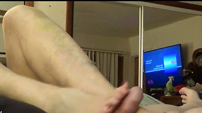 OMG!!! Very Old Granny Gets Cum Over Feet After Perfect Hand And Footjob