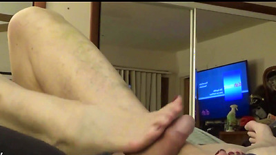 OMG!!! Very Old Granny Gets Cum Over Feet After Perfect Hand And Footjob