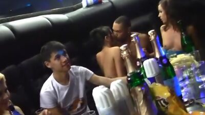 Wet sauna sex with sexy blonde college girl