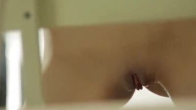 Hot blonde girl masturbation with vib