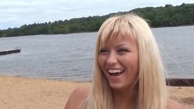 Outdoor sex movie with two hot students chicks