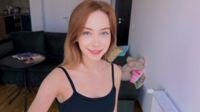 Cute sales assistant chick allowed to test Tantaly sex doll and her arse