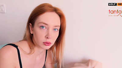 Cute sales assistant chick allowed to test Tantaly sex doll and her arse