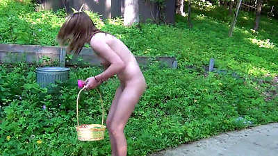 Tiny Teen Braces Naked Easter Egg Hunt