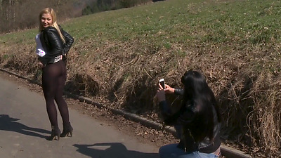 Perfect body blonde and her huge natural tits fuck buddy - Girlfriends.XXX