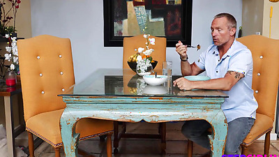 Shaft Hungry Step Daughter Paisley Porter makes compelling case to get Stepdaddy Penis - S14:E3