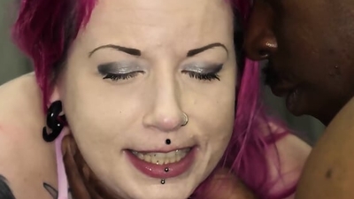 Gangbang Creampie - Forked Tongue Chick Gets Blowanged And Gangbanged