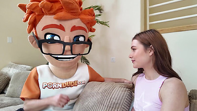 Brunette Bombshell Matty Mila Perez Goes Wild on ThePornDude's Big Cock – Latvian Lessons Turn Dirty!