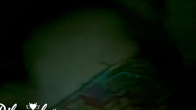 fucking the young babe after carnival in the public bathroom