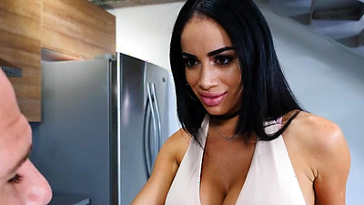 Victoria June Fucking In The Bar Stool With Her Tits