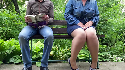 Lustful stranger milf shocked me on the street