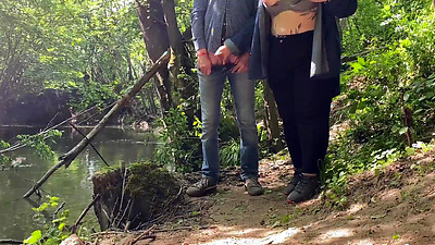 Amazing handjob from mature mother in law