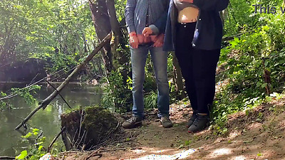 Amazing handjob from mature mother in law