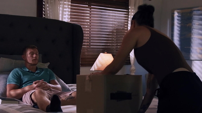 Depressed mature MILF stepmom sucks and fucks her big penis stepson