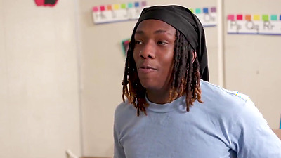 Teacher Lolly Dames is having special class with her black student.The dude showing off his bbc getting her turned on,wanting that cock in her arse.