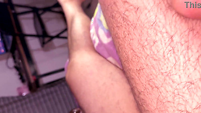 I suck her tits, she spits in my mouth and cums in my mouth