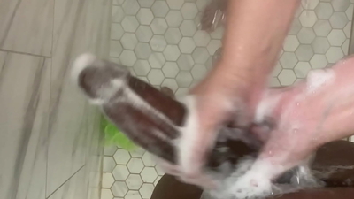 18 Year Old Stepsister Shares Shower With Her Older Stepbrother ! WOW Your Cock Is So Fucking Big WTF It’s The Size Of My Forearm!! And You Want Me To Put That In My Butt