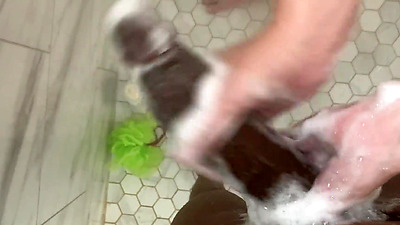 18 Year Old Stepsister Shares Shower With Her Older Stepbrother ! WOW Your Cock Is So Fucking Big WTF It’s The Size Of My Forearm!! And You Want Me To Put That In My Butt