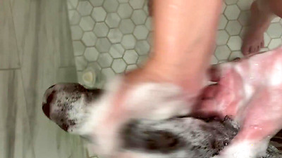 18 Year Old Stepsister Shares Shower With Her Older Stepbrother ! WOW Your Cock Is So Fucking Big WTF It’s The Size Of My Forearm!! And You Want Me To Put That In My Butt