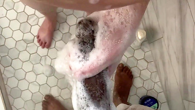 18 Year Old Stepsister Shares Shower With Her Older Stepbrother ! WOW Your Cock Is So Fucking Big WTF It’s The Size Of My Forearm!! And You Want Me To Put That In My Butt