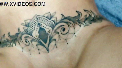 I fucked nicely and came a liter of cum in my step aunt's pussy