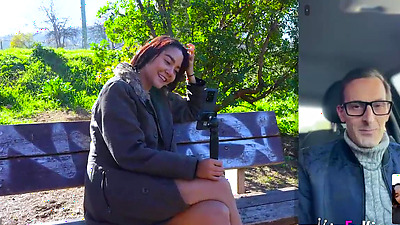 Allison Sweet is looking for a shaft among her followers. Colombian shows her tits in the street!