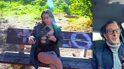 Allison Sweet is looking for a shaft among her followers. Colombian shows her tits in the street!