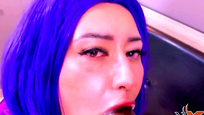 Raven fought with Beast Boy and gave her booty to Robin