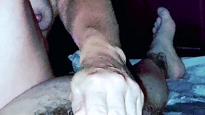 Naked Milf Jerks Off Penis / Whore Wife Handjob / Hidden Cam