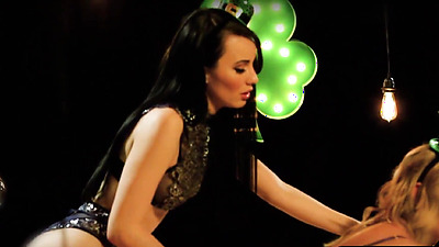 Hot chick in lingerie massaged hot MILF and sexy MILFs posed in lingerie