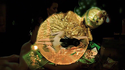 Hot chick in lingerie massaged hot MILF and sexy MILFs posed in lingerie