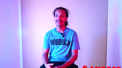 The mature Paula Ortiz is afraid of a black shaft... In night vision you can’t see anything!