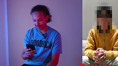 The mature Paula Ortiz is afraid of a black shaft... In night vision you can’t see anything!