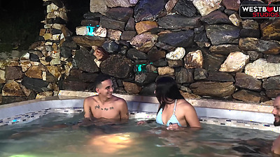 Naughty XXX 3Some In The Jacuzzi With Lola Hendricks