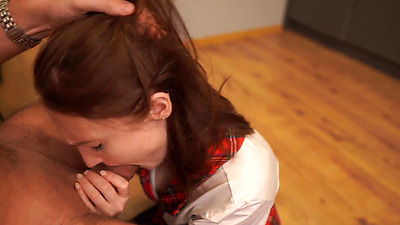 Step daughter won't let me go to work till she emptied my balls to the last drop! (Part 2)