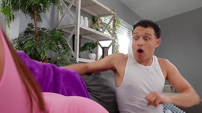 Roommate Johnny Creams Cassie’s Butt in Wild Fuck!