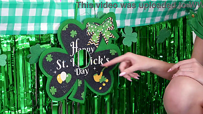 Naughty stepsis sets up a kissing booth to fuck big penis stepbro