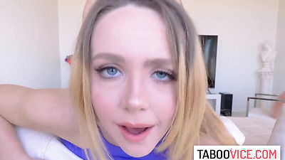 18yo blonde teen lose her virginity with stepdad - Nikole Nash