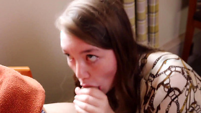 British 18 Year Old Sucks Off An Older Stranger