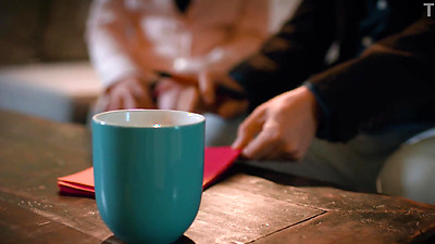 Horny teacher rails his colleagues big arse chubby stepdaughter