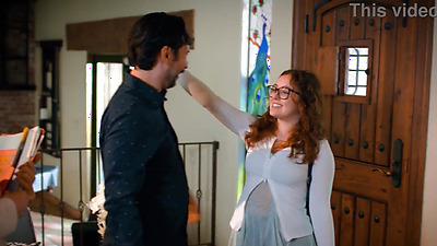 Horny teacher rails his colleagues big arse chubby stepdaughter