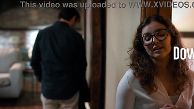 Horny teacher rails his colleagues big arse chubby stepdaughter