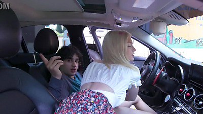 FamilyOrgasm - Gossip Neighbourhood Cop Jails a Teen after Feeding with her Stepbrother's Cums