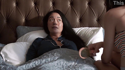 <Censored> woman wants to perv on teen stepdaughter being fucked